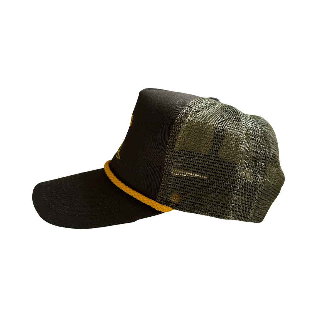 Boyfriend Hat- green – Disco Cowgirl