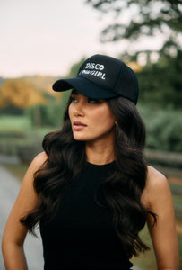 Foam Trucker Hat- white on black