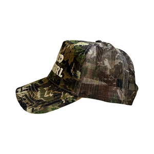 Disco Cowgirl Camo Hat