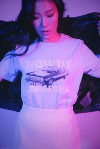 Howdy Gorgeous Car Tee