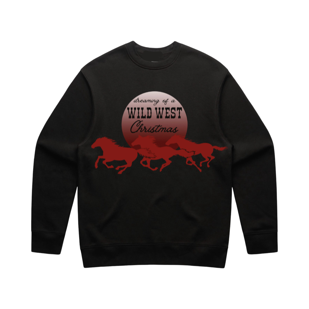 Wild West Christmas Adult Pullover