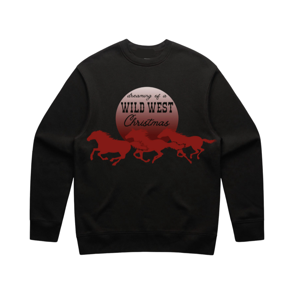 Wild West Christmas Adult Pullover