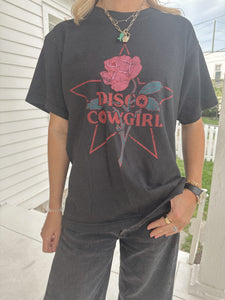 Black Cowgirl Tee