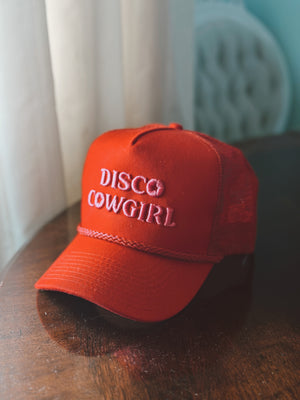 Pink & Red Boyfriend Hat