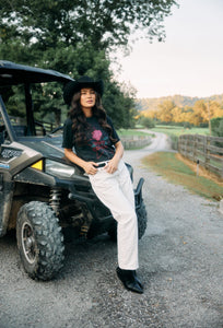 Black Cowgirl Tee
