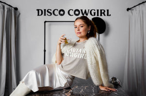 Caviar Cowgirl Tee