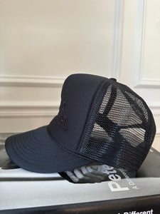 Foam Trucker Hat- black on black