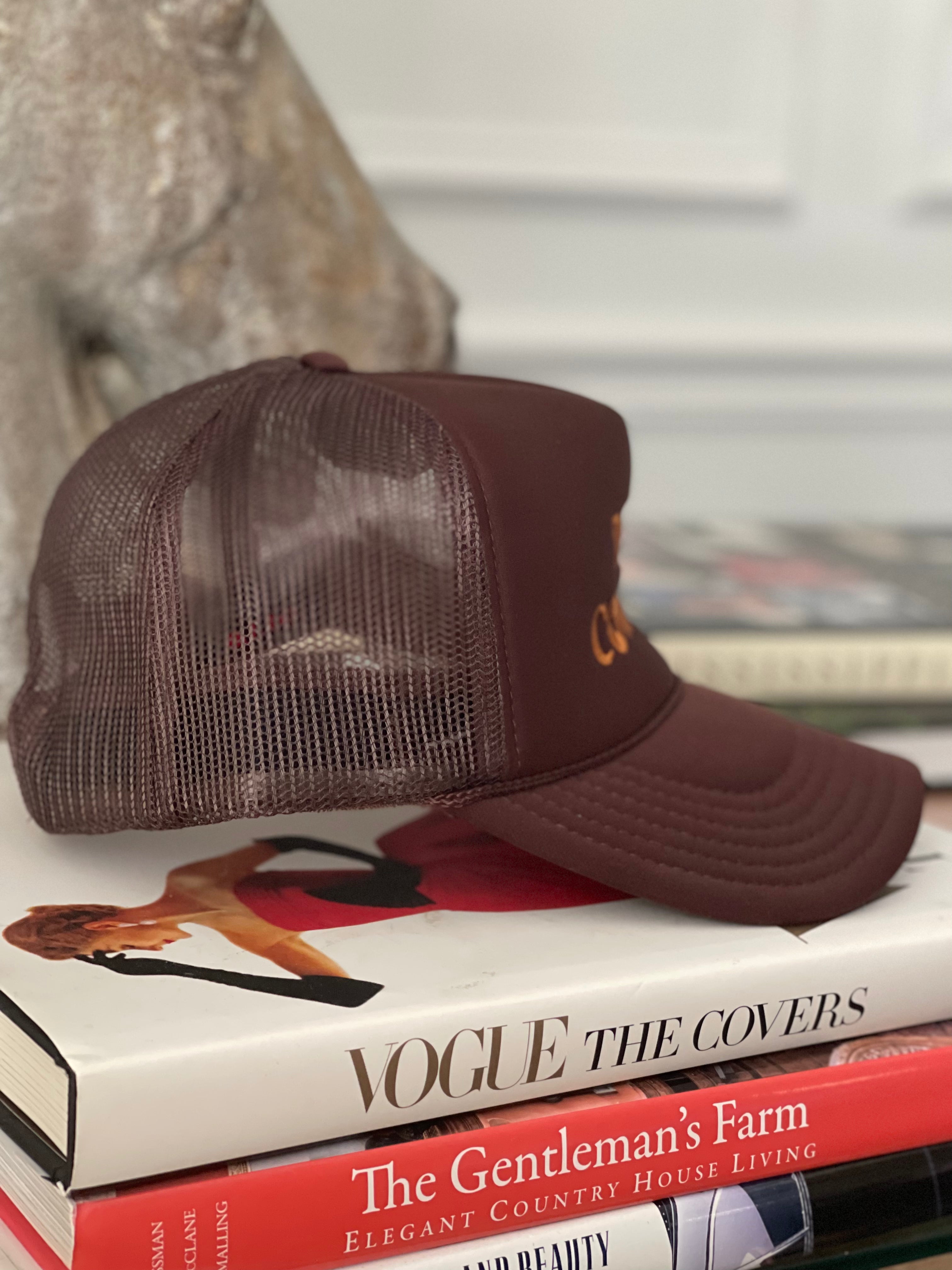 Foam Trucker Hat-brown
