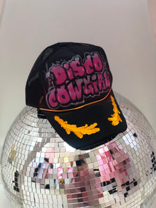 Foam Trucker Hat- black airbrush