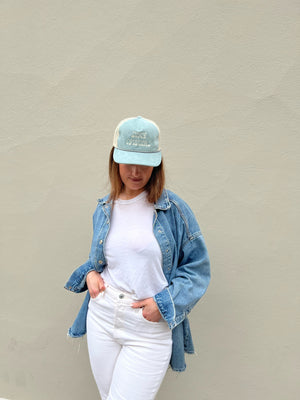Corduroy Trucker- blue