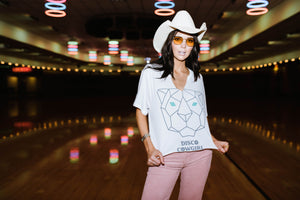 Jaguar Head Tee- white